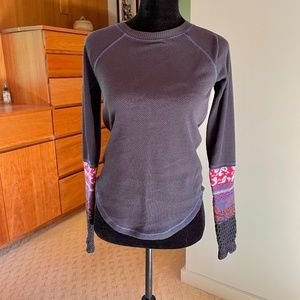 Free People Sweater Sleeve Thermal Sz S